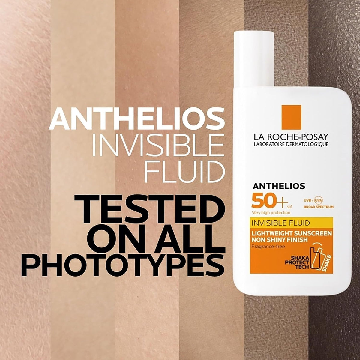 La Roche-Posay Anthelios Invisible Fluid Face Sunscreen SPF50+ 50ml