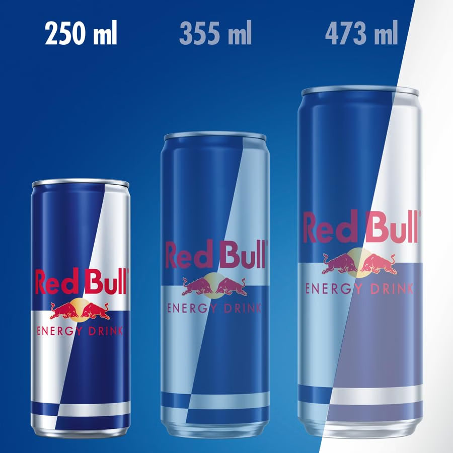 Red Bull Energy Drink Cans 250 ml (Pack of 4)