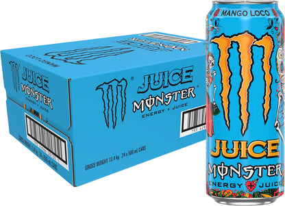 Monster Energy Drink Juice Mango Loco 24 x 500ml
