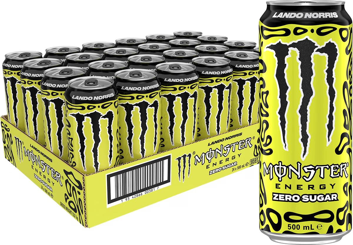 Monster Energy Drink Lando Norris 24 x 500ml