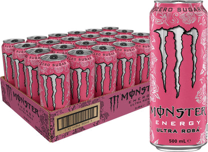 Monster Energy Drink Ultra Rosa 24 x 500ml