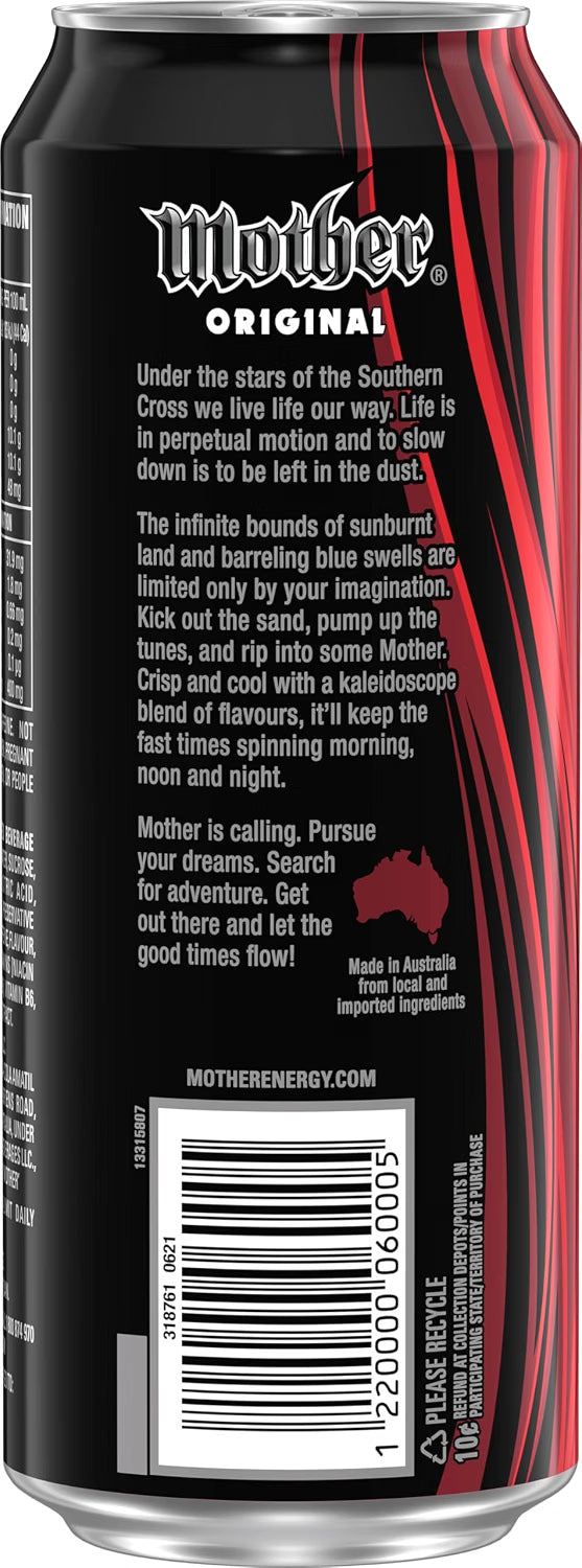 Mother Energy Drink Original 24 x 500ml