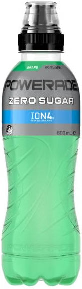 Powerade ION4 Grape Sports Drink Sipper Cap Multipack Bottles 12 x 600mL