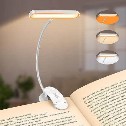Gritin 19 LED Rechargeable Book Light for Reading in Bed-Memory Function