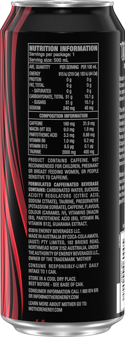 Mother Energy Drink Original 24 x 500ml