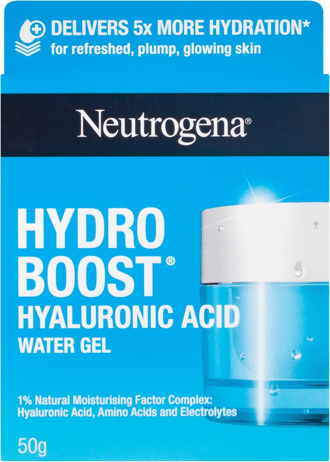 Neutrogena Hydro Boost Hyaluronic Acid Water Gel Face Moisturiser 50g