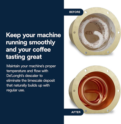 De'Longhi | EcoDecalk | DLSC500 | Natural Descaler For Coffee Machines | 500ML Pack
