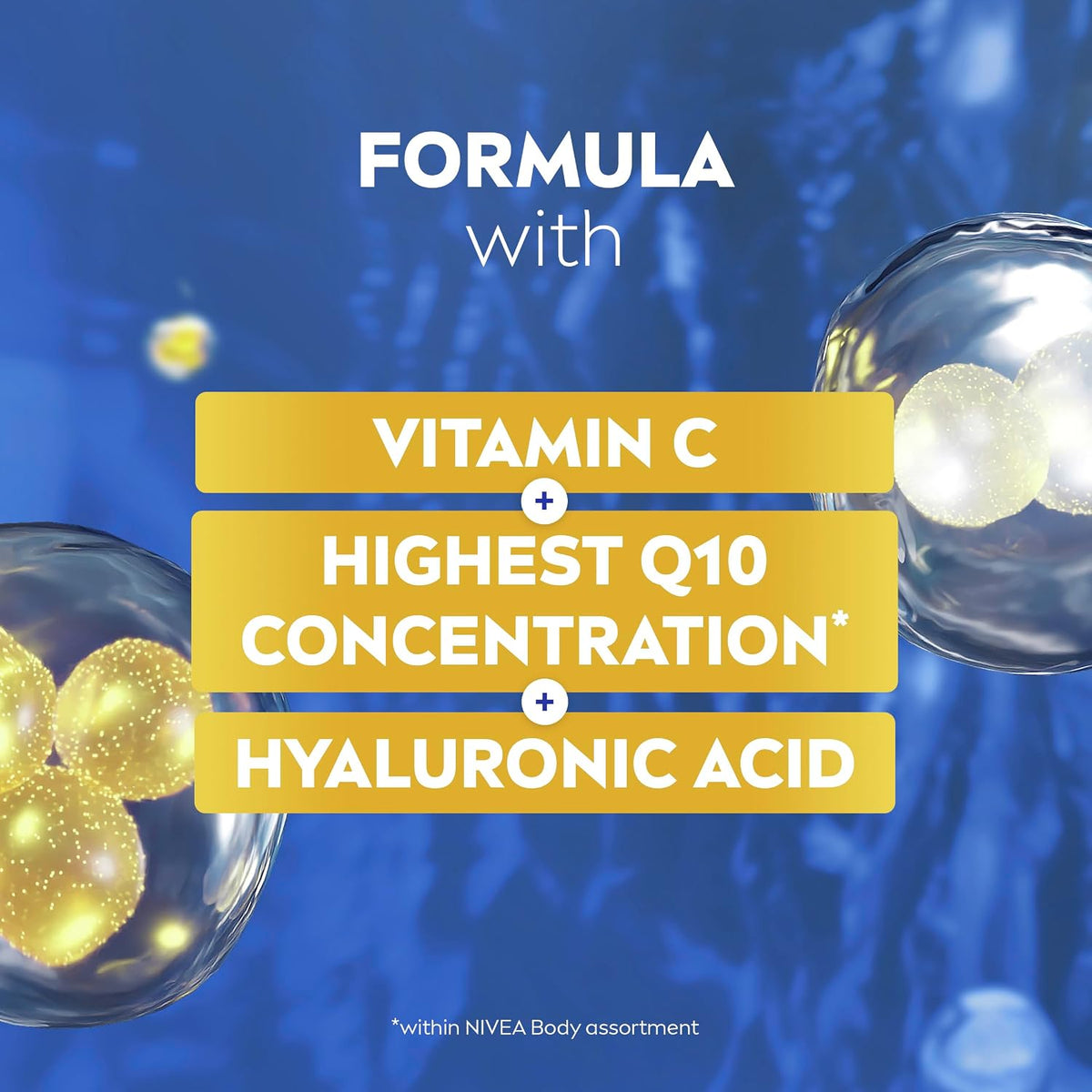 NIVEA Q10 Rich Firming Body Lotion with Vitamin C 400ml | Intensive 72-hour Moisture | Improve Skin's Firmness | Enhances Elasticity | For Dry Skin Types | Perfect for Daily Use