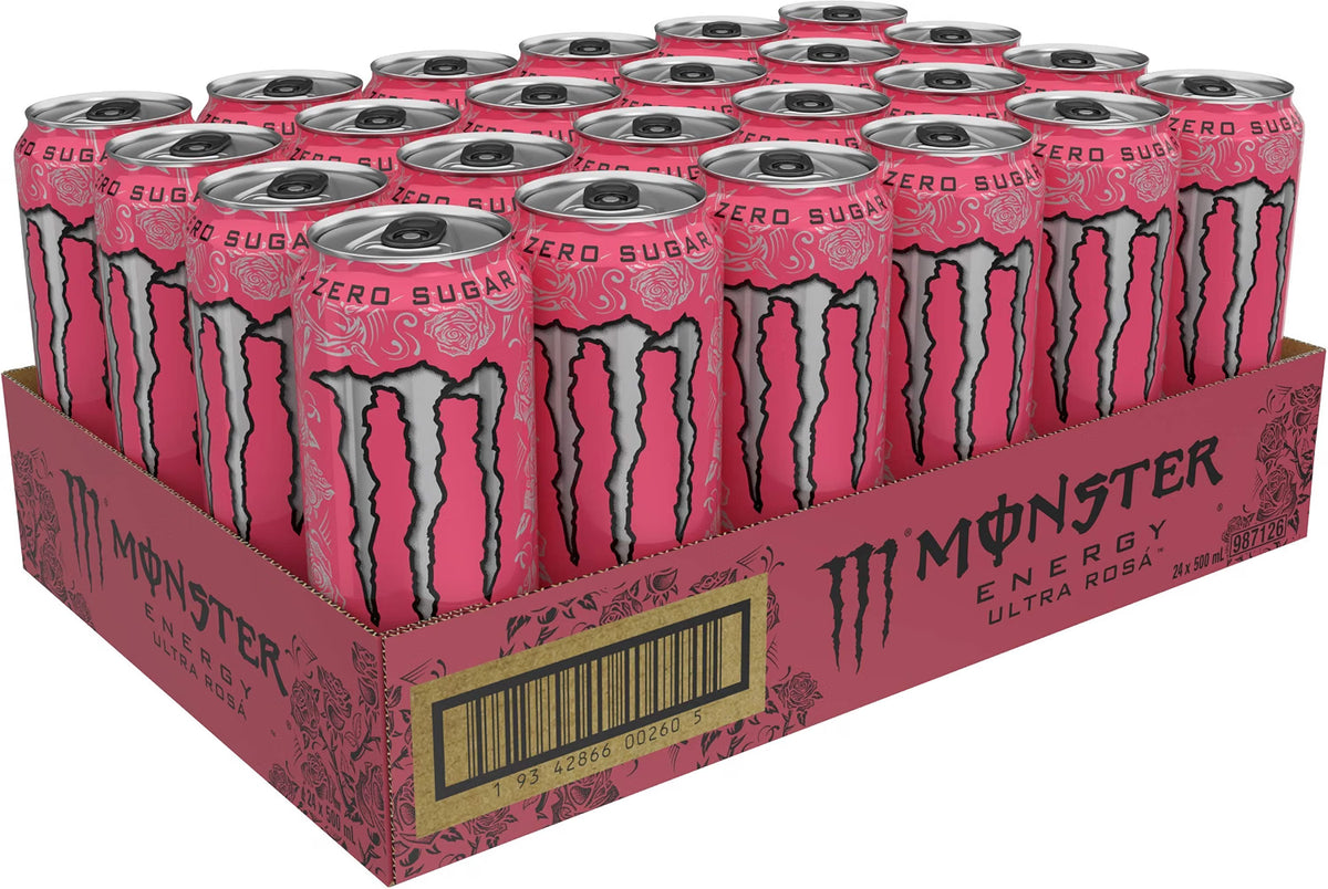 Monster Energy Drink Ultra Rosa 24 x 500ml