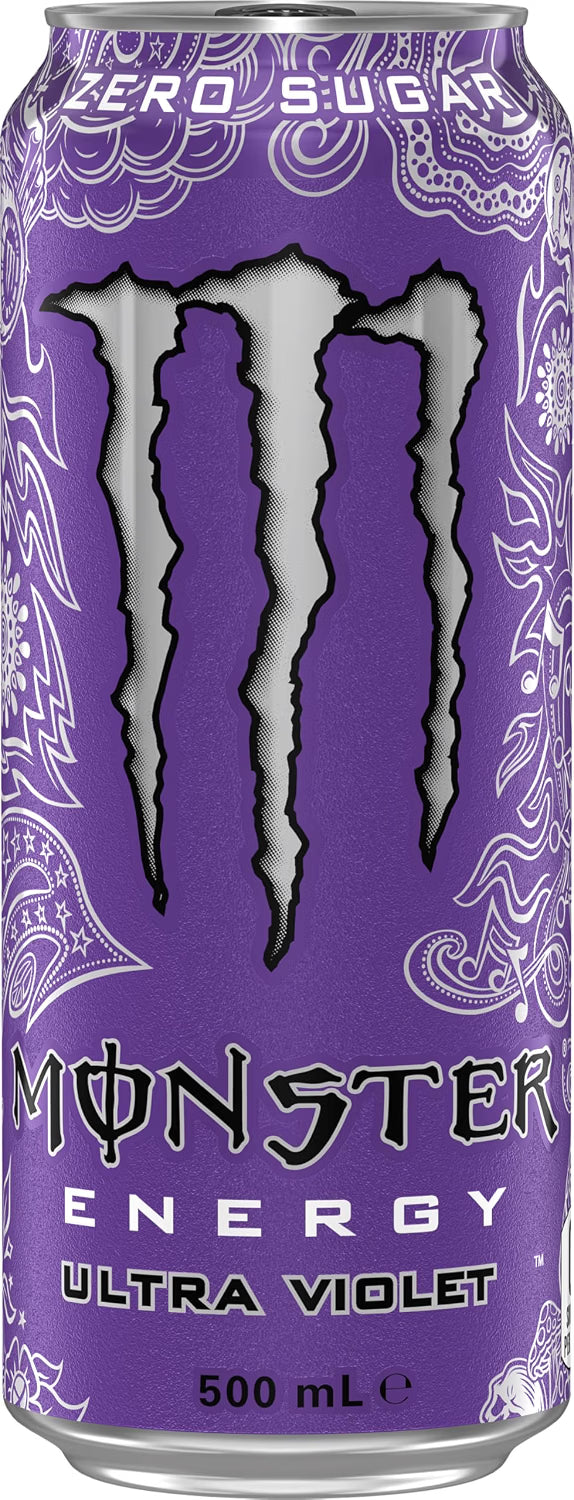 Monster Energy Drink Ultra Violet 24 x 500mL