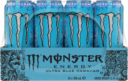 Monster Ultra Blue Hawaiian 24 x 500mL