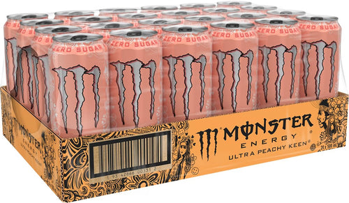 Monster Energy Drink Ultra Peachy Keen 24 x 500ml
