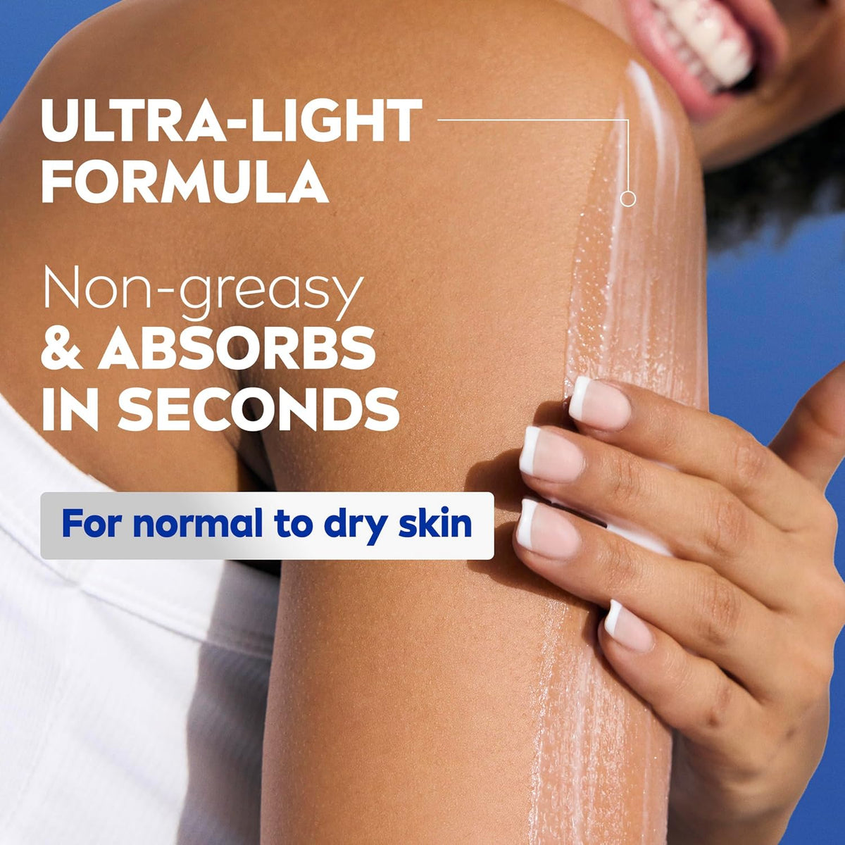 NIVEA Express Hydration Body Lotion 400ml | With Deep Moisture Serum for Lasting Hydration | Fast Absorbing Formula | 72-Hour Intensive Moisture | Smoothes Dry Skin | Perfect for Everyday Use