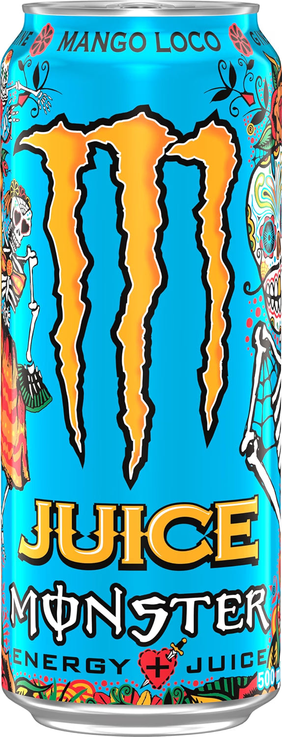 Monster Energy Drink Juice Mango Loco 24 x 500ml