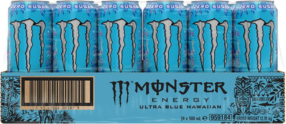 Monster Ultra Blue Hawaiian 24 x 500mL
