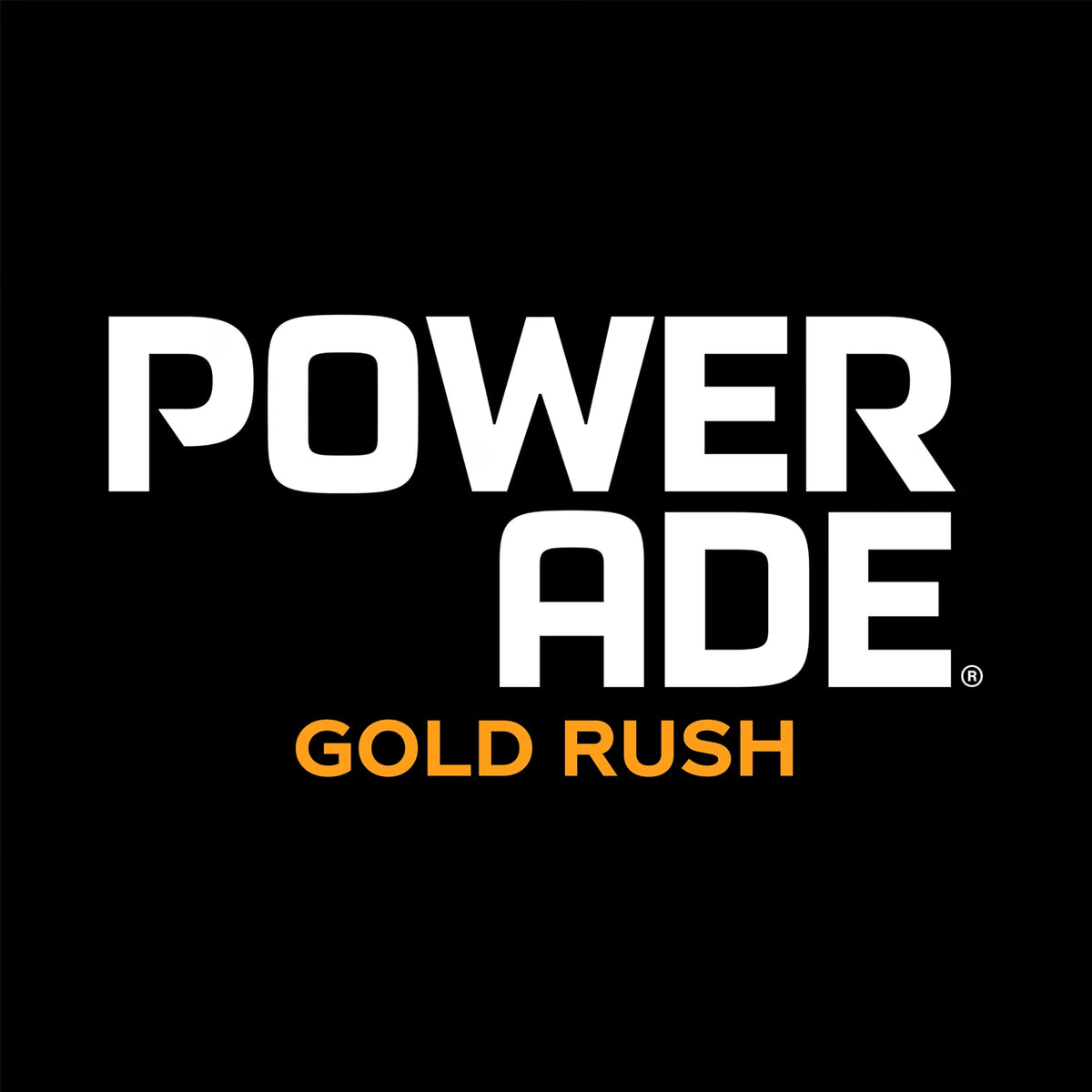 Powerade ION4 Gold Rush Sports Drink Sipper Cap Multipack Bottles 12 x 600mL